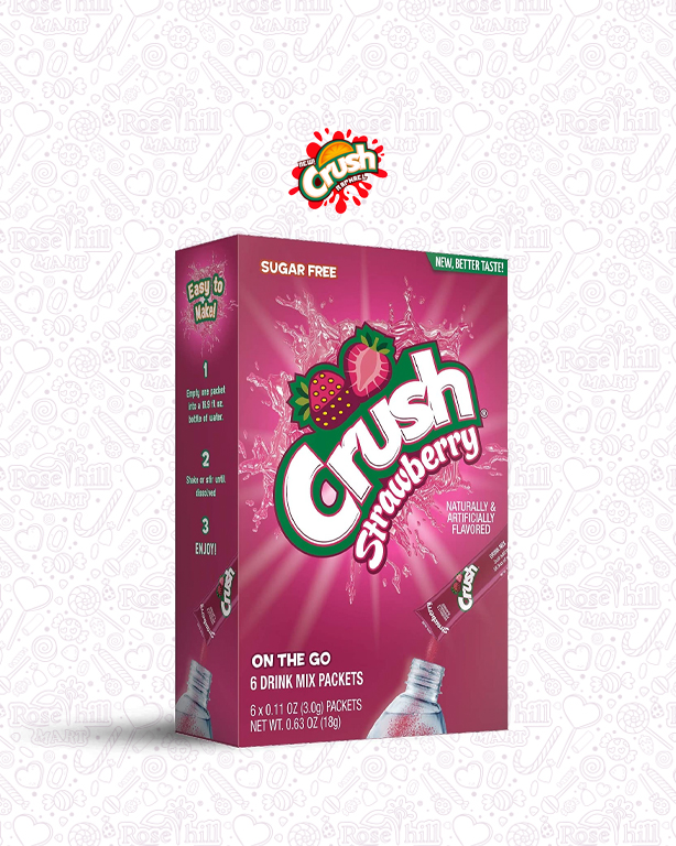 Crush Strawberry 1 كرش مسحوق الفراولة /18غ - الصورة 1