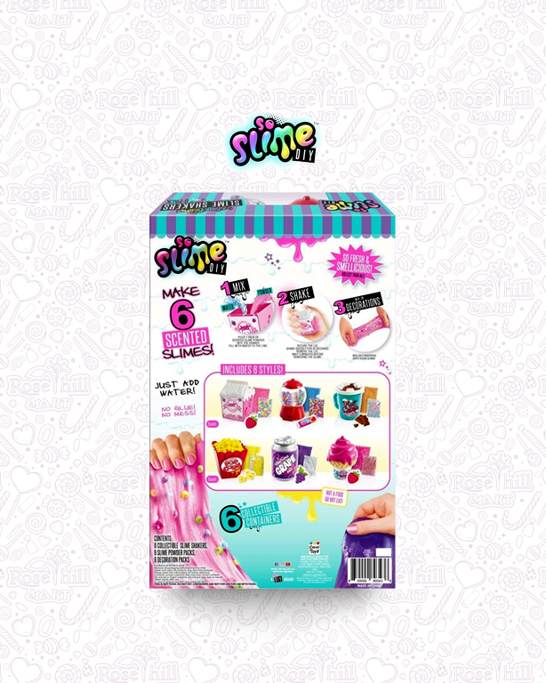Evaxo Slime'licious 2 صانع الحلوى 6 قطع SLIME SHAKERS - الصورة 1