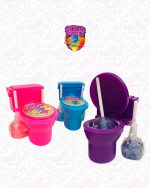 Sour Flush Lollipo With Powder ,39 g