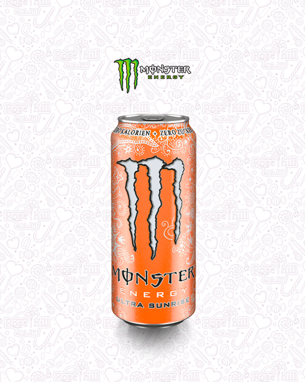 monster energy 3 مشروب الطاقة مونستر الترا سنرايز/ 500مل - الصورة 1