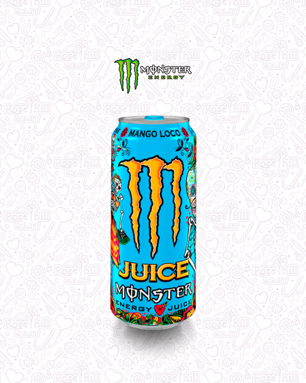 monster energy 8 مشروب مونستر مانجو لوكو/ 500مل - الصورة 1