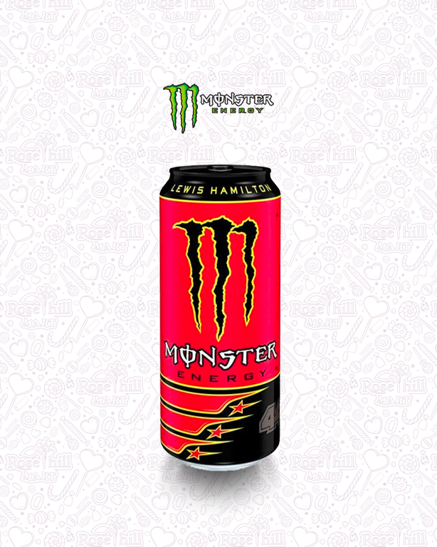 monster energy 9 مشروب طاقة مونستر لويس هاميلتون/ 500مل - الصورة 1