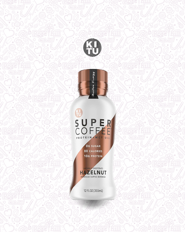 Kitu Super Coffee1 بروتين سوبر كوفي مع زيت بندق /355مل - الصورة 1