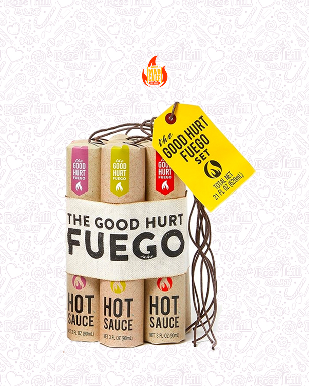 hot sauce 3 مجموعة صلصات Fuego الحارة - الصورة 1
