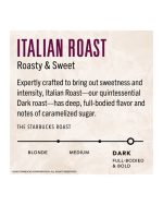 ⁦ستاربكس ديكاف ايطاليان روست/ 165غ⁩ - الصورة ⁦2⁩