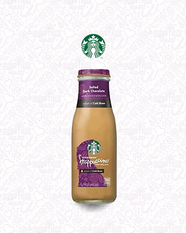 starbucks coffee 4 ستاربكس فرابتشينو شوكولاتة داكنة مملحة / 405مل - الصورة 1