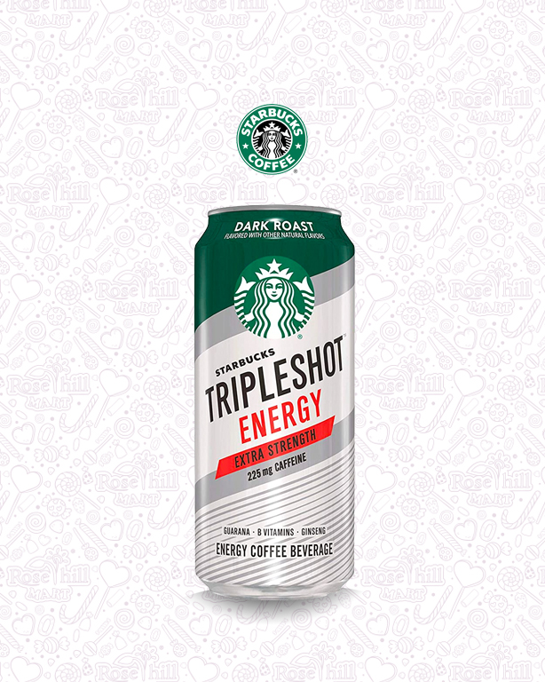 starbucks tripleshot energy 3 ستاربكس تريبل شوت انيرجي كافيين غامق / 443مل - الصورة 1