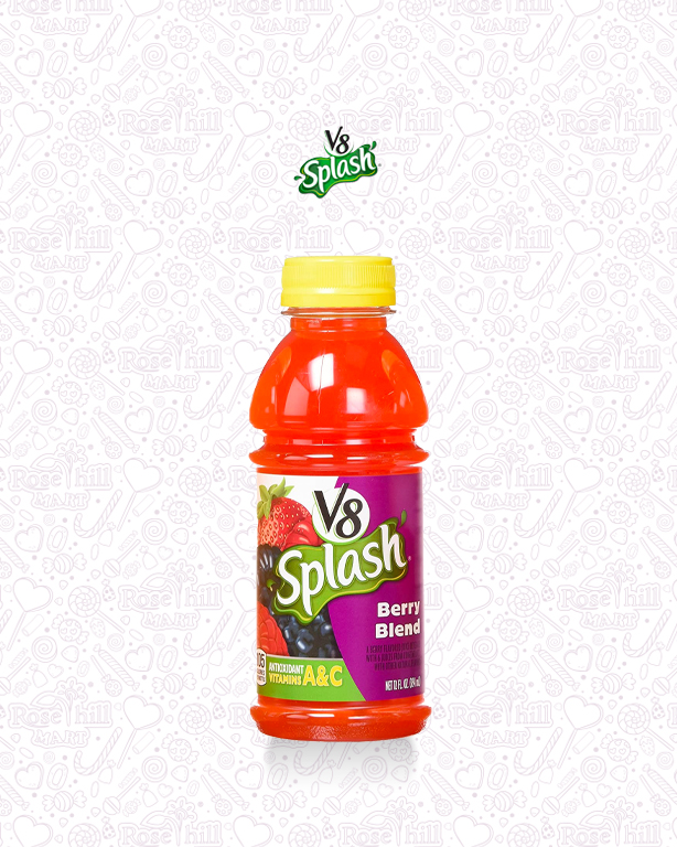 V8 Splash 1 8V سبلاش خليط التوت / 473مل - الصورة 1