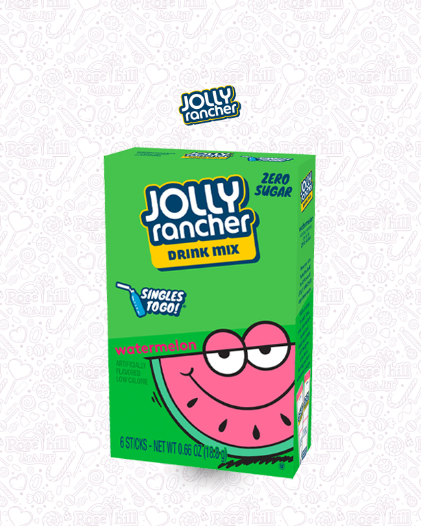 jolly rancher 2 جولي رانشر مشروب نكهة البطيخ / 18.8غ - الصورة 1