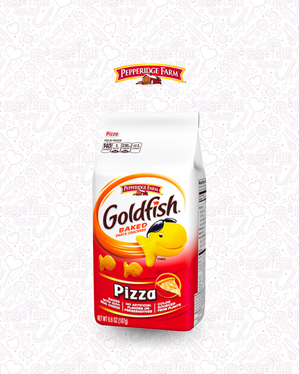 Goldfish pizza flavor /187g Rosehill Mart روزهل مارت