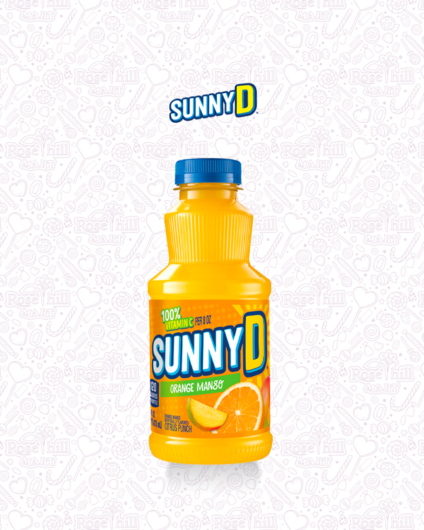 sunnyD 4 صني دي برتقال بالمانجو / 473مل - الصورة 1