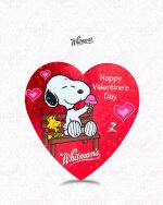 قلب حب تشكيلة متنوعة من شوكولاتة بالحليب/ 43غ