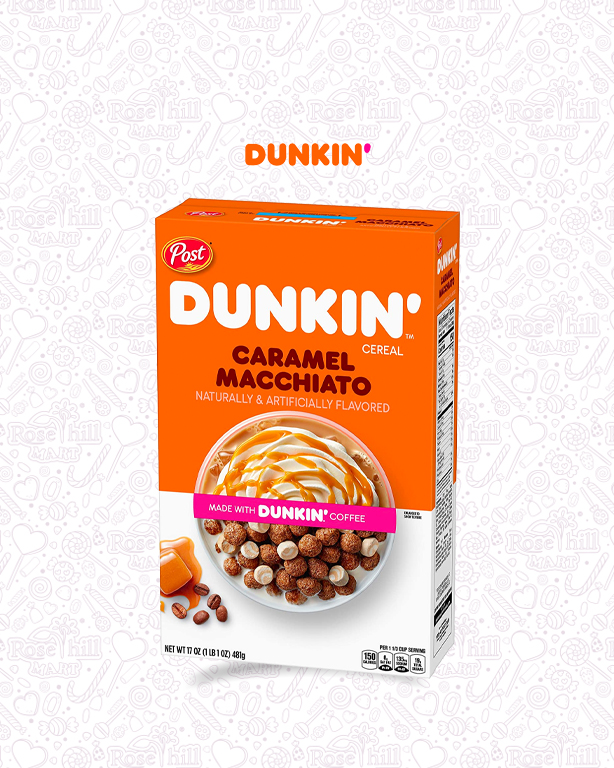 dunkin دانكن سيريال كراميل ماكياتو / 311غ - الصورة 1