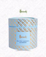 HARRODS SALTED CARAMEL ALMONDS 325 GM