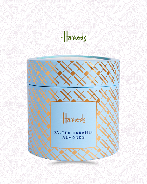 HARRDS HARRODS SALTED CARAMEL ALMONDS 325 GM - الصورة 1