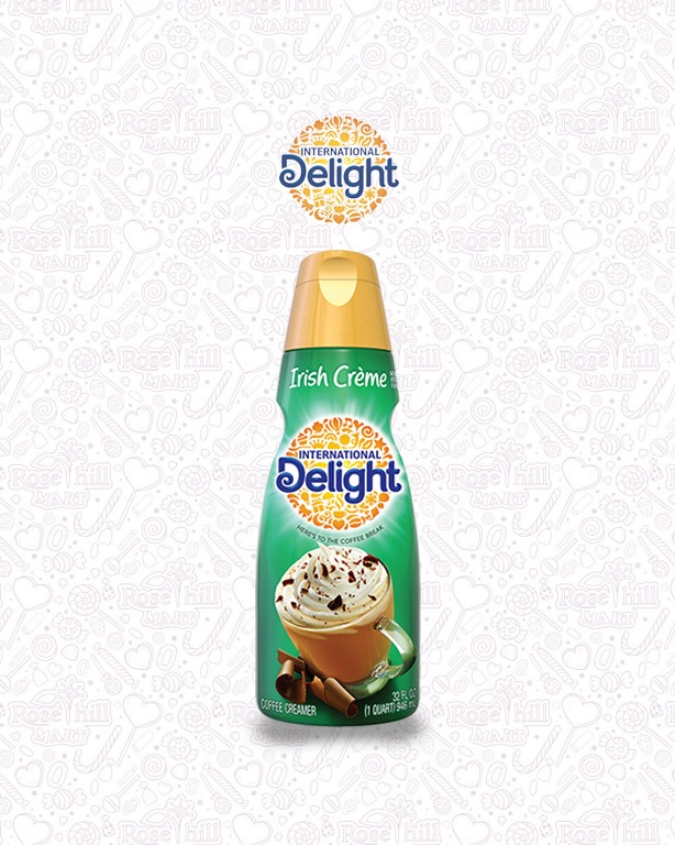 delight انترناشيونال ديلايت ايرش كريم سائل مبيض للقهوة /946 مل - الصورة 1