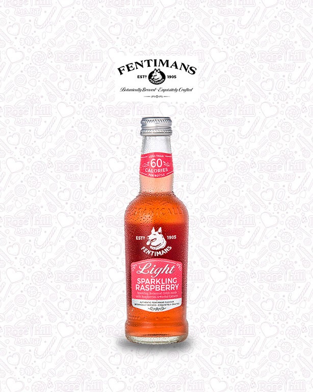 fentimans Fentimans Light Sparkling Raspberry /250 Ml - الصورة 1
