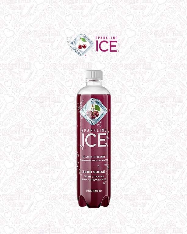 ice ثلج فوار بنكهةبلاك كرز/ 508.8 مل - الصورة 1
