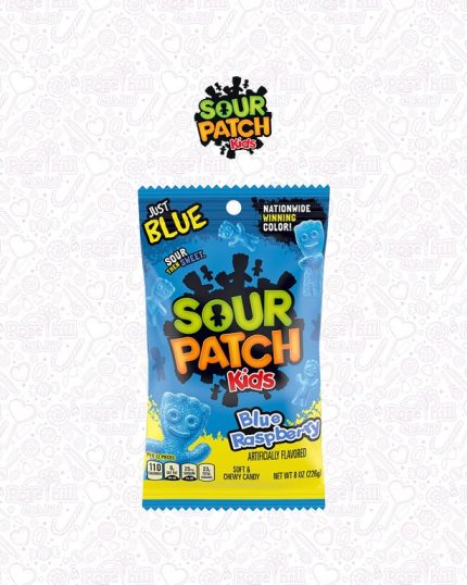 Sour Patch Kids Blue Raspberry Soft & Chewy Candy 8 oz