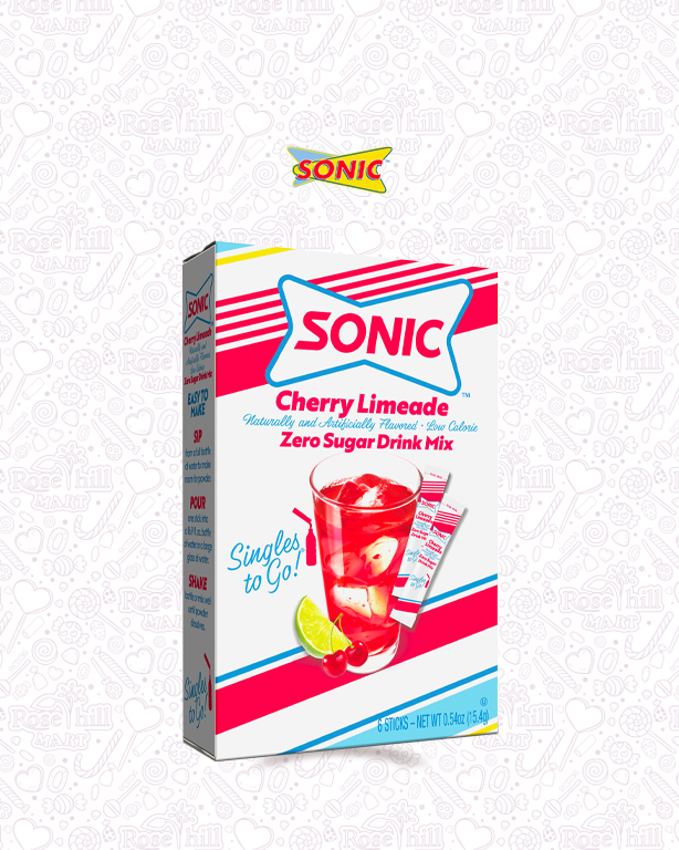 Sonic 1 سونيك تشيري ليميد مزيج شراب فردي للذهاب/ 15.4غ - الصورة 1