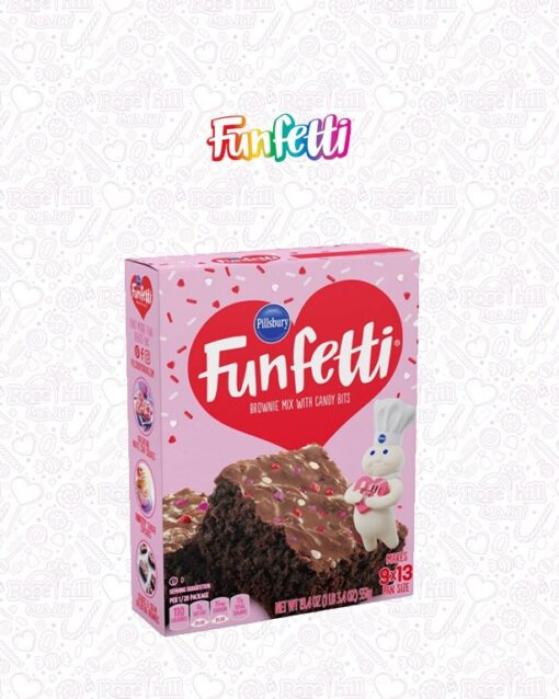 Pillsbury Funfetti Brownie Mix With Candy Bits /551 Gram Rosehill Mart روزهل مارت