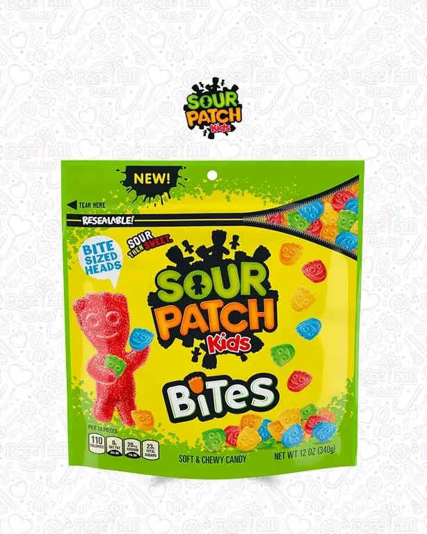 Valentine Sour Patch Kids21 Sur Patch Kids Family Size / 862g - Image 1