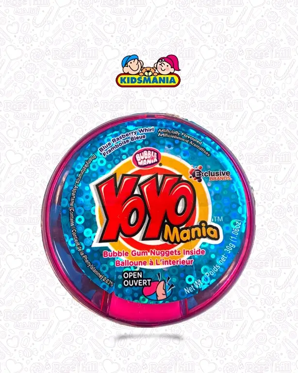 yoyo mania 2 Yoyo Mania Bubble Gum, 30g - Image 1