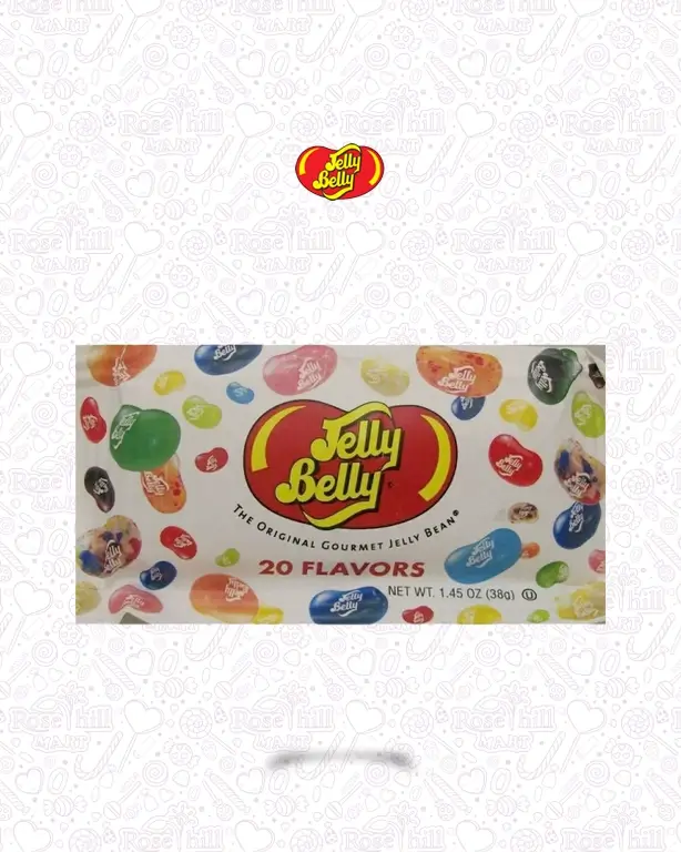 jelly belly 20 flavors bag جيلي بيلي 20 نكهة/ 40 جرام - الصورة 1