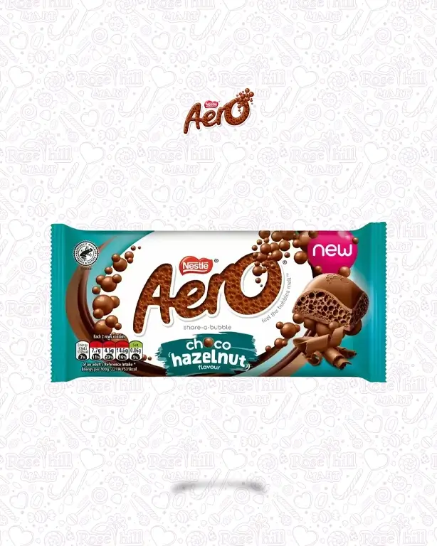 Aero2 Aero Hazelnut Chocolate, 90g - الصورة 1