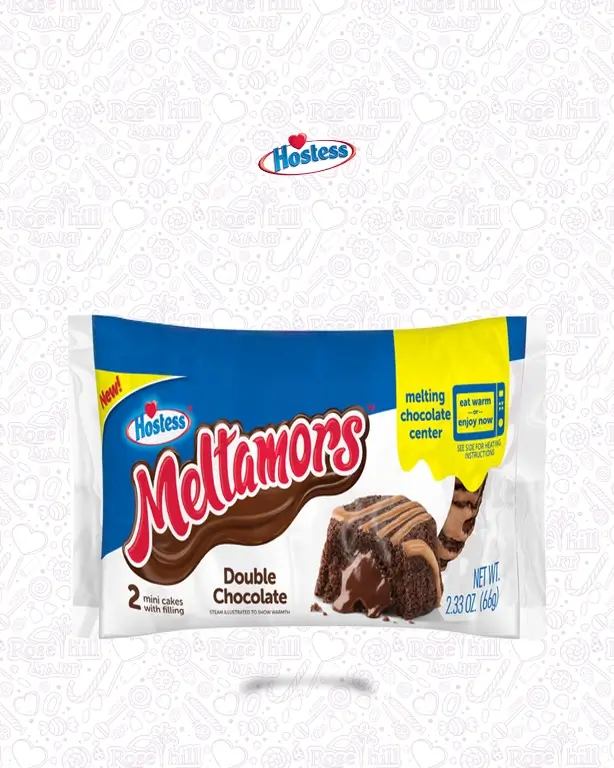 hostess iced vanilla zingers2 هوستس ميلتامورز شوكولاتة دوبل/ 66 جرام - الصورة 1