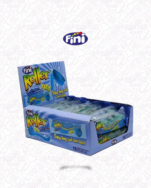 Fini Strawberry Roller Fizz 2 Fini Roller Fizz Raspberry, 80g - الصورة 1