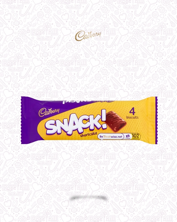 cadbary snack Cadbury Snack Chocolate Shortcake, 40g - الصورة 1