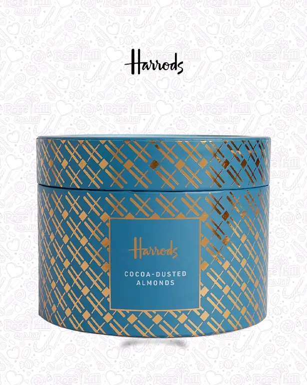 extra long flavor 10 Harrods Cocoa Dusted Almonds 600 Gm - الصورة 1