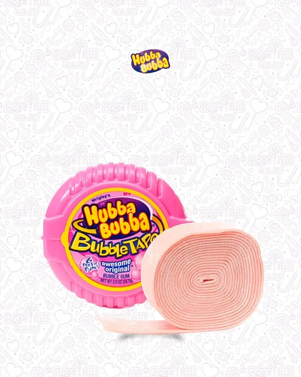 hubba bubba 1 Hubba Bubba Bubble Gum 56.7 Gm - الصورة 3