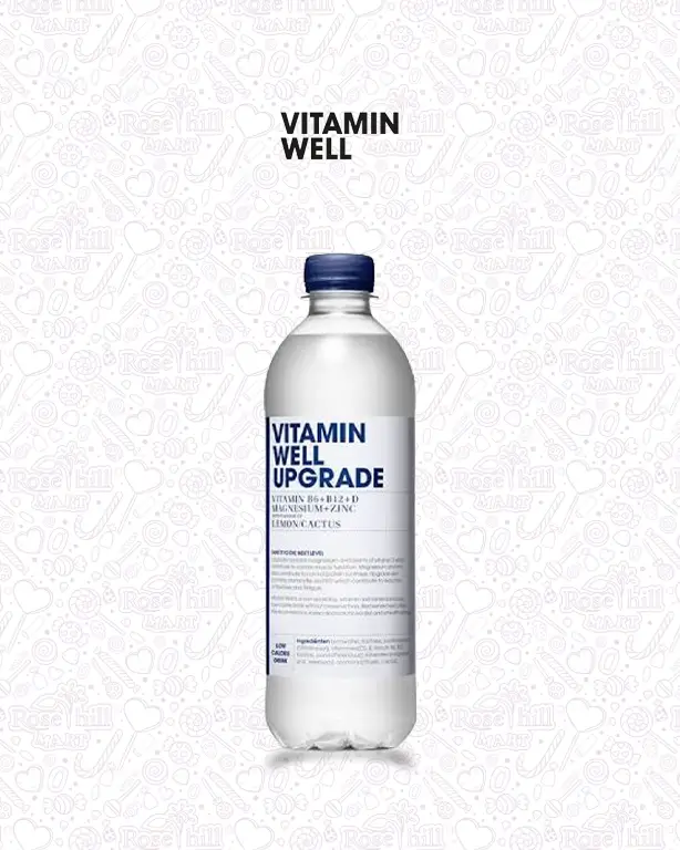 Vitamin Well Upgrade – Lemon & Cactus – 500ml Vitamin Well Upgrade Drink, 500ml - الصورة 1